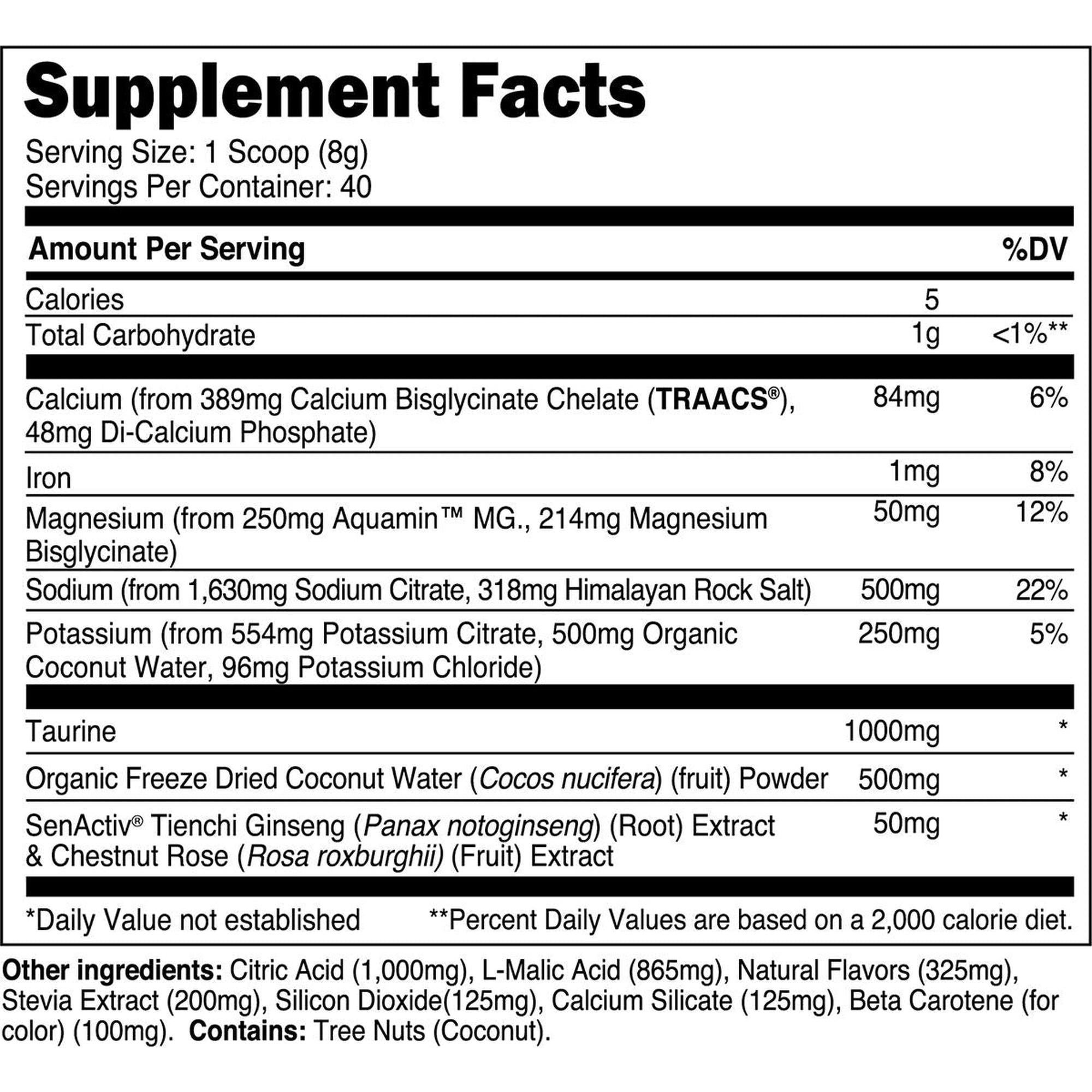 Transparent Labs Hydrate - Peach Mango