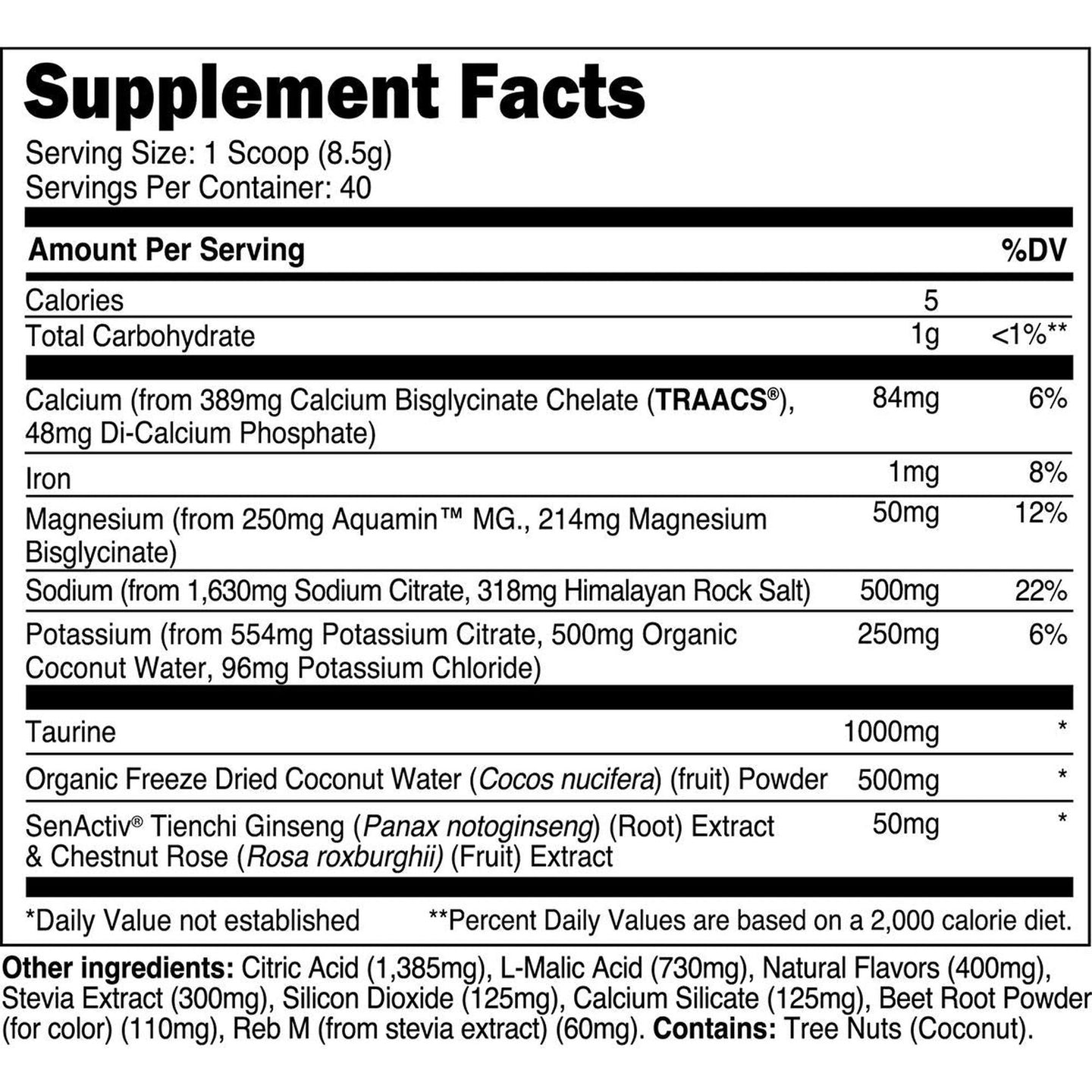 Transparent Labs Hydrate - Strawberry