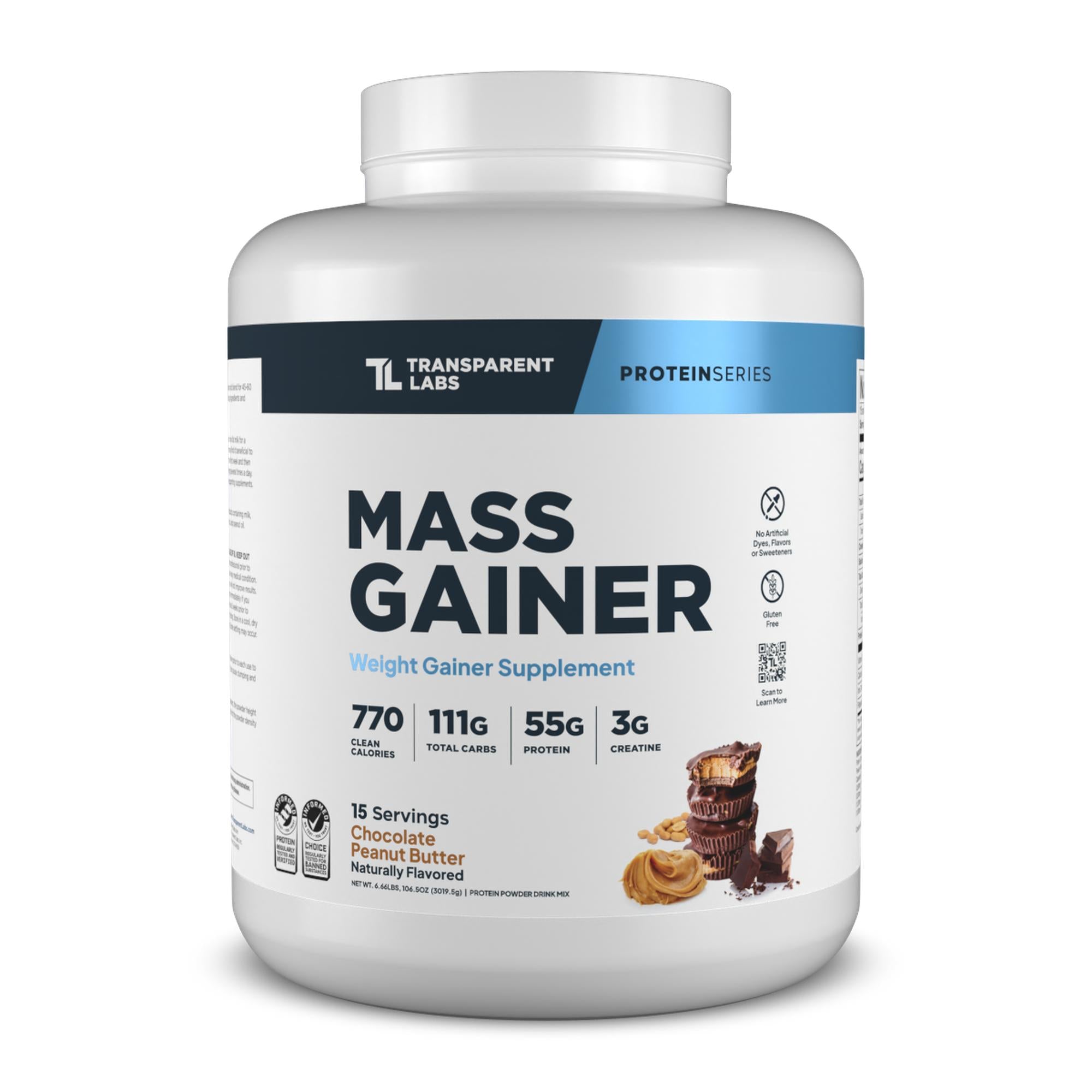 Transparent Labs Mass Gainer 6 lb