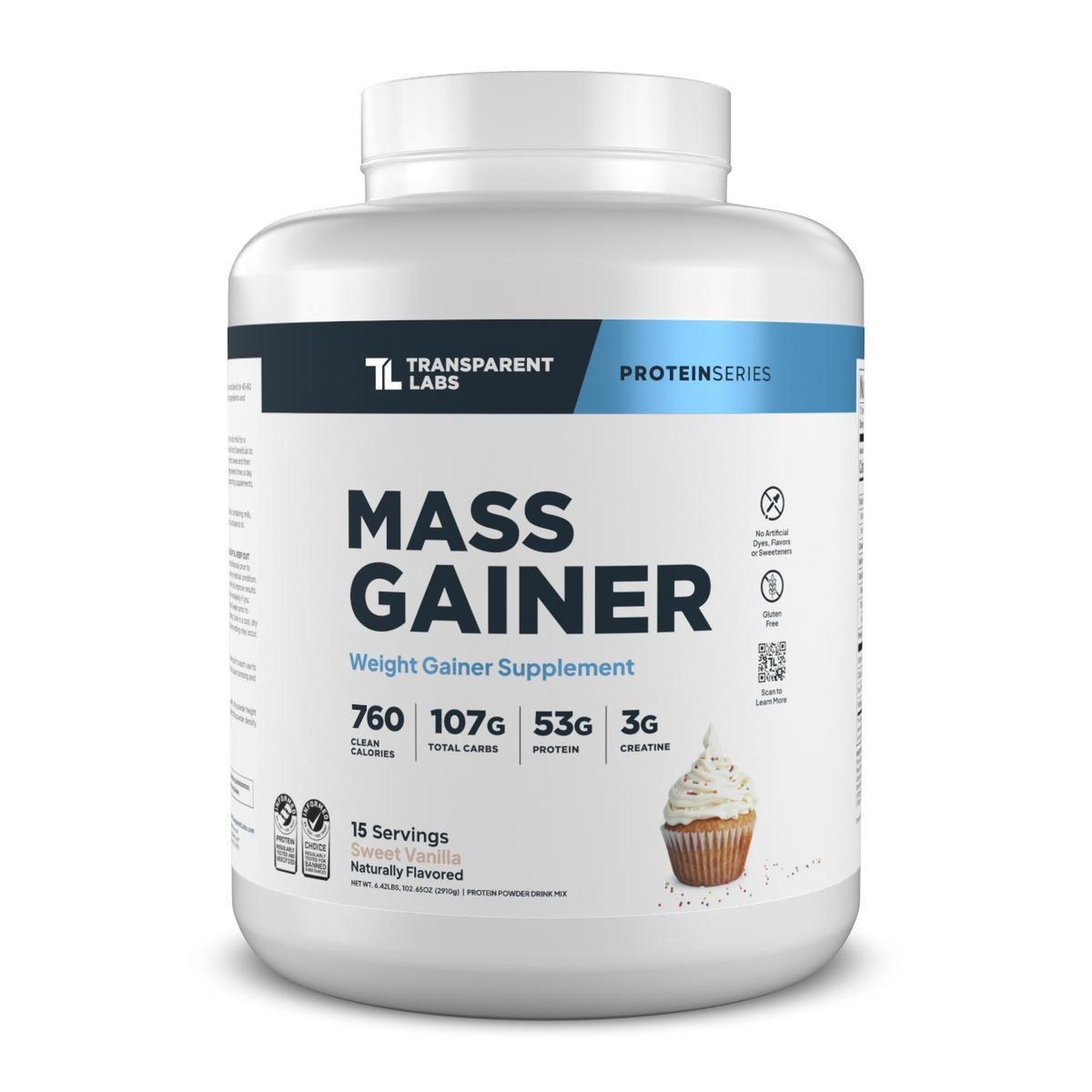 Transparent Labs Mass Gainer 6 lb