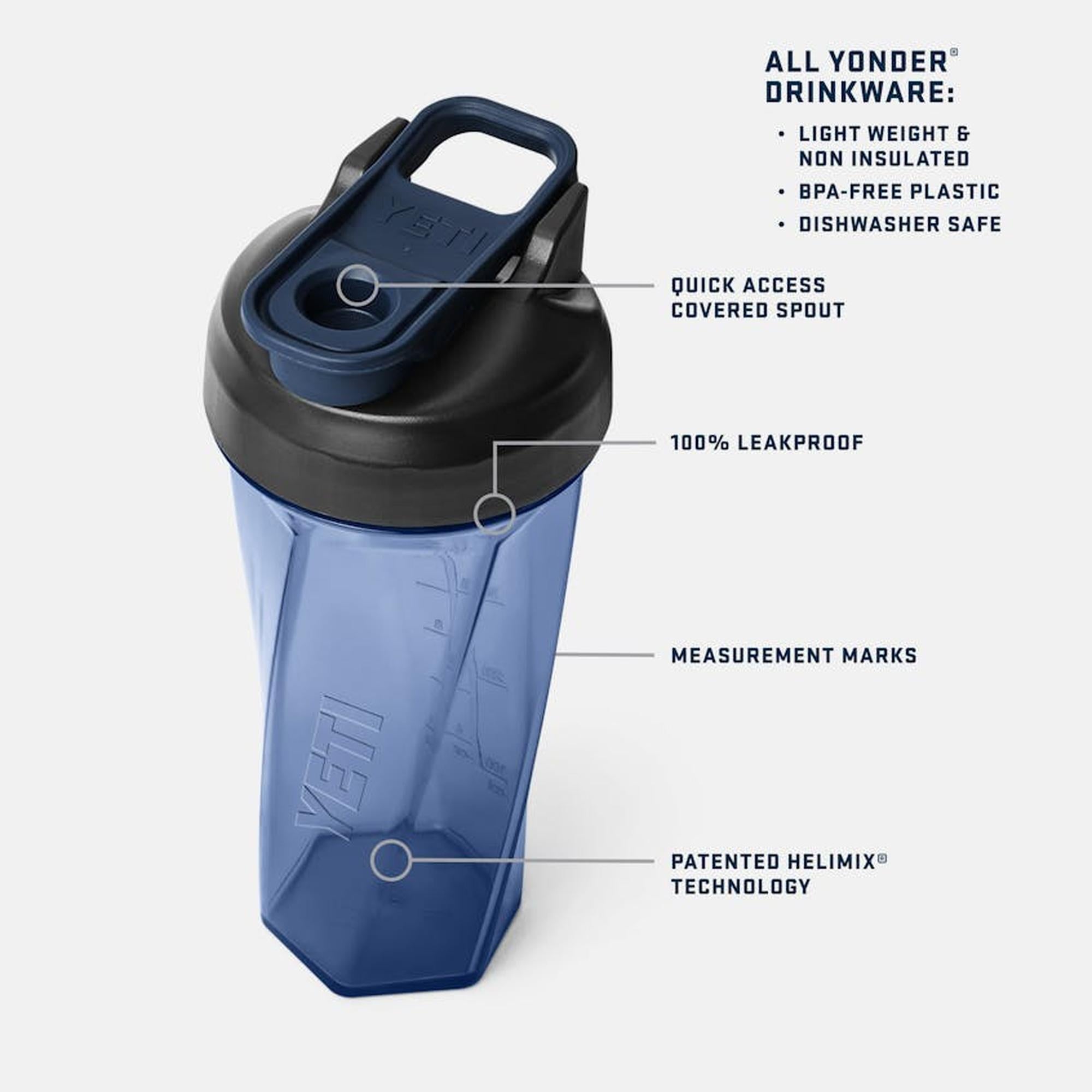 Yeti Yonder® 27 oz Shaker Bottle (Helimix)
