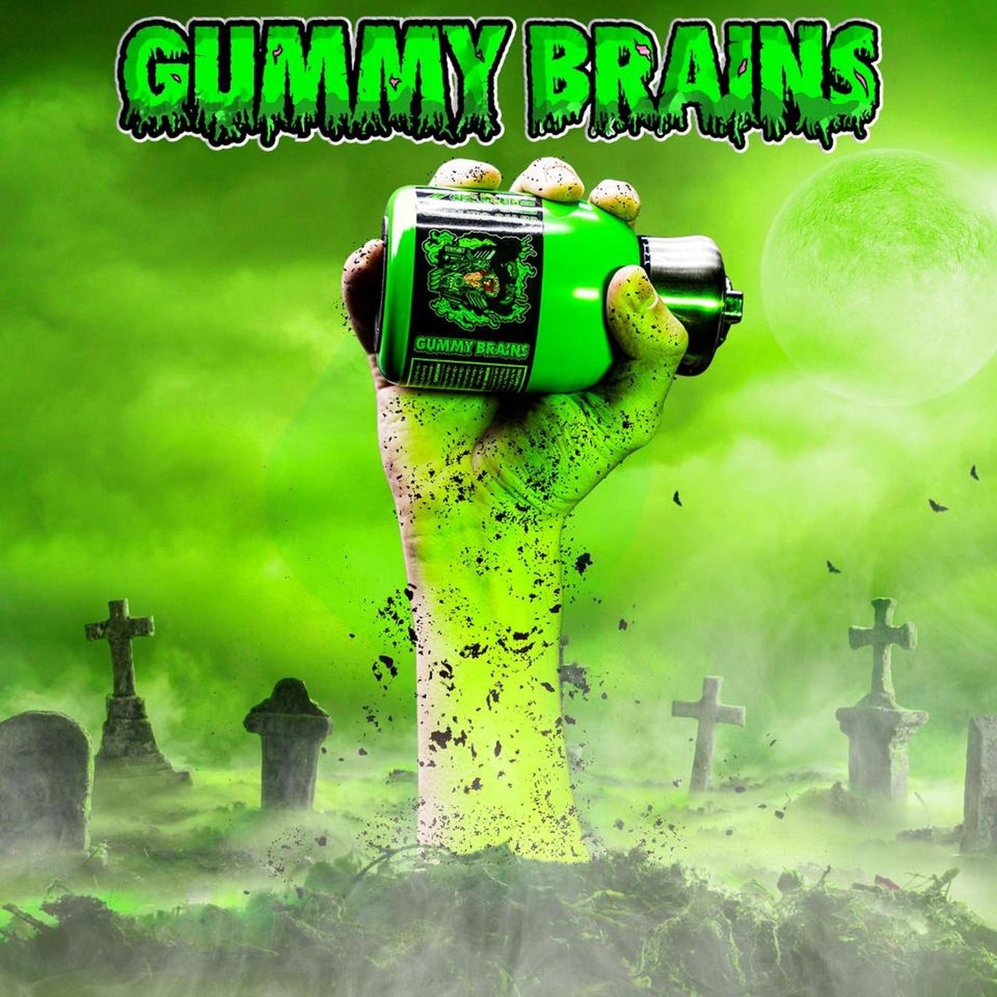 Zone Bear Down Steel - Gummy Brains