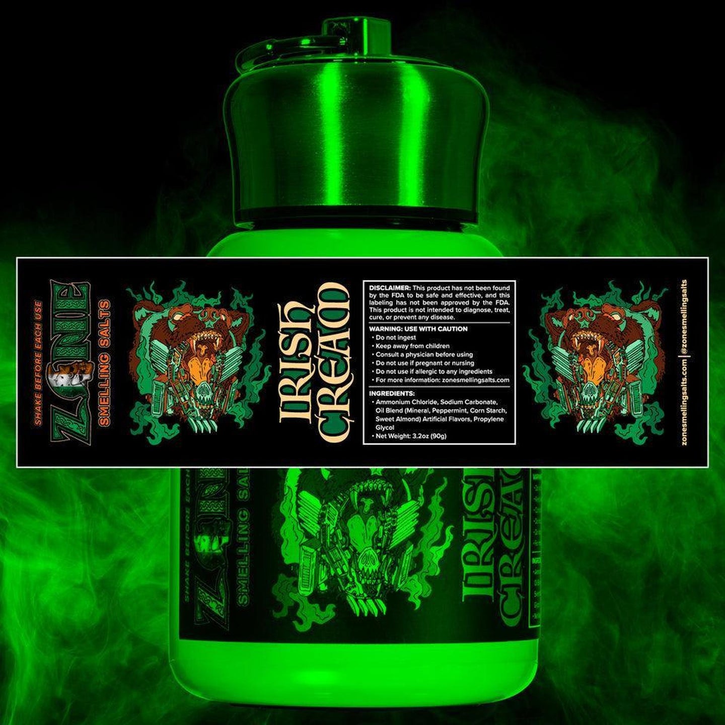 Zone Bear Down Steel - Irish Cream