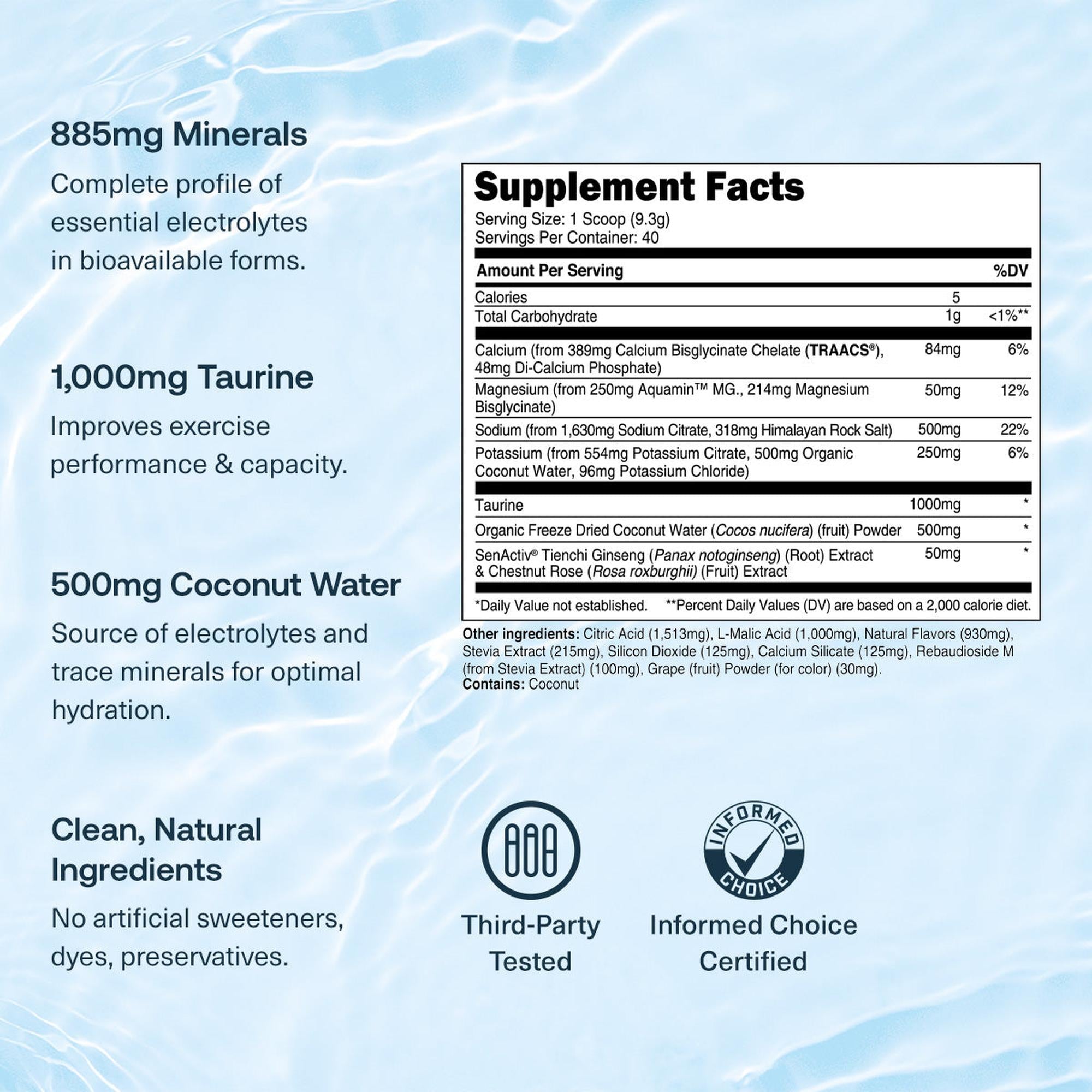 Transparent Labs Hydrate - Blackberry Lemonade