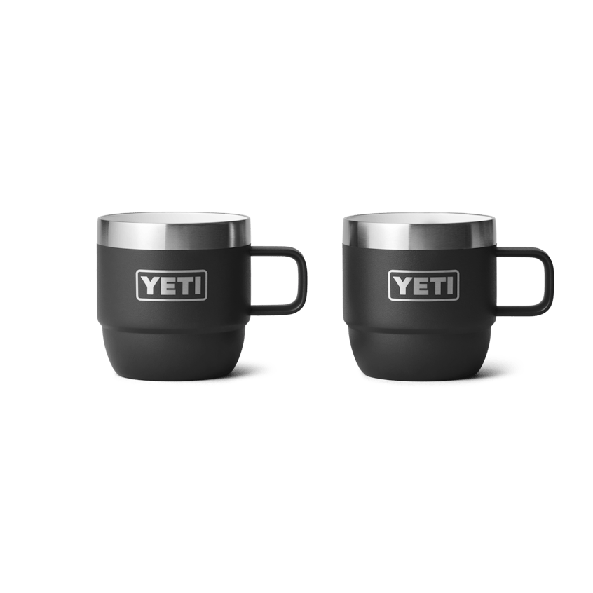 YETI Rambler 6 oz Stackable Mugs 2-Pack in Black
