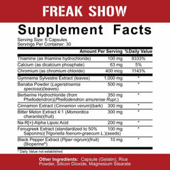 5% Nutrition Freak Show - 180 Capsules - Ultimate Sport Nutrition