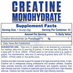 Hi-Tech Creatine Monohydrate 400g - Ultimate Sport Nutrition