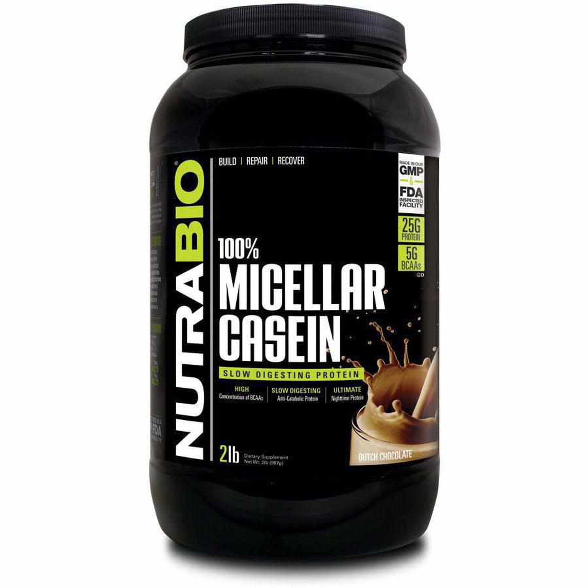 NutraBio Micellar Casein - 2 Ib - Ultimate Sport Nutrition