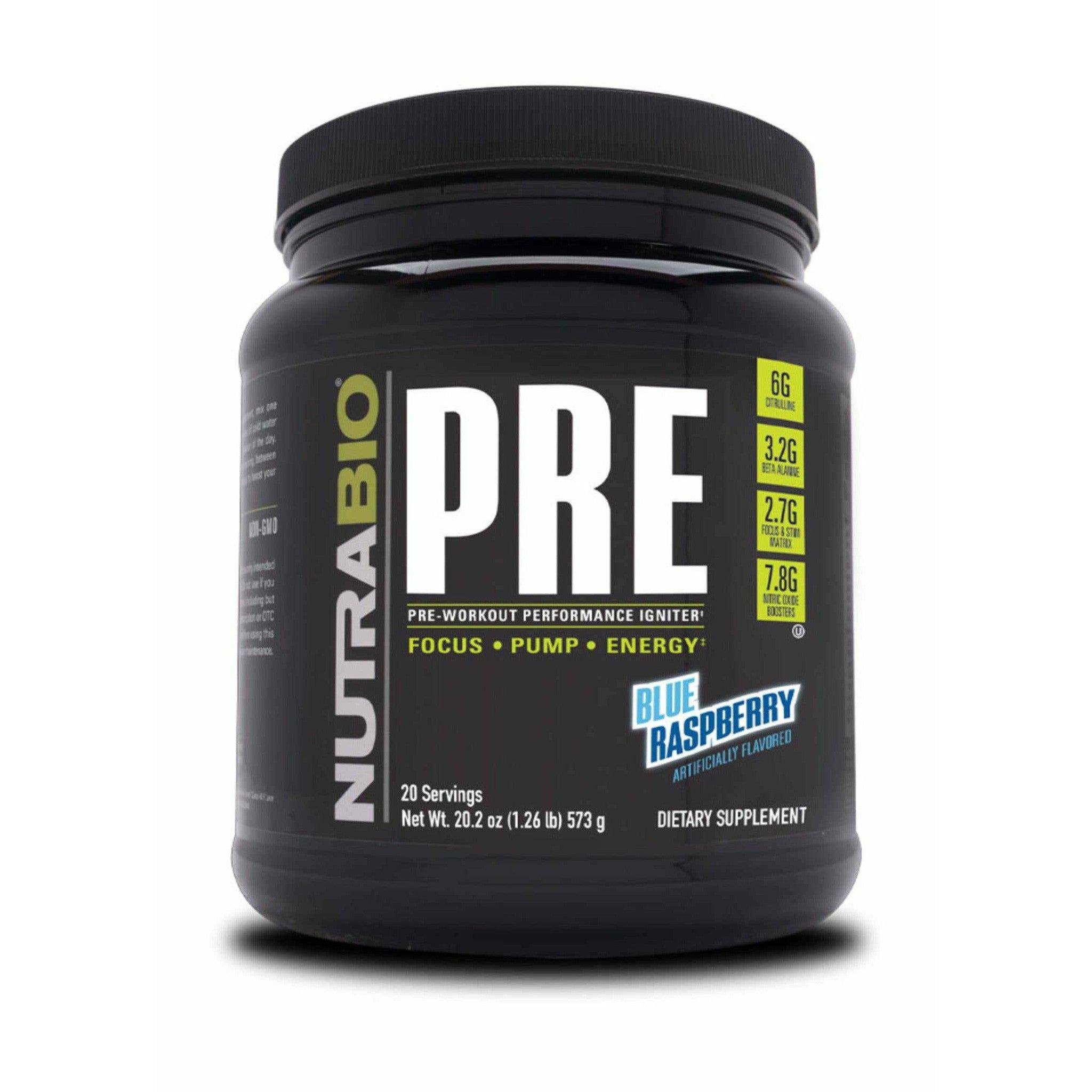 NutraBio PRE Workout - Ultimate Sport Nutrition