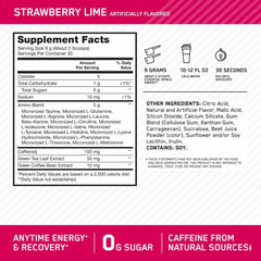 Optimum Nutrition Essential Amino Energy - Strawberry Lime - Ultimate Sport Nutrition